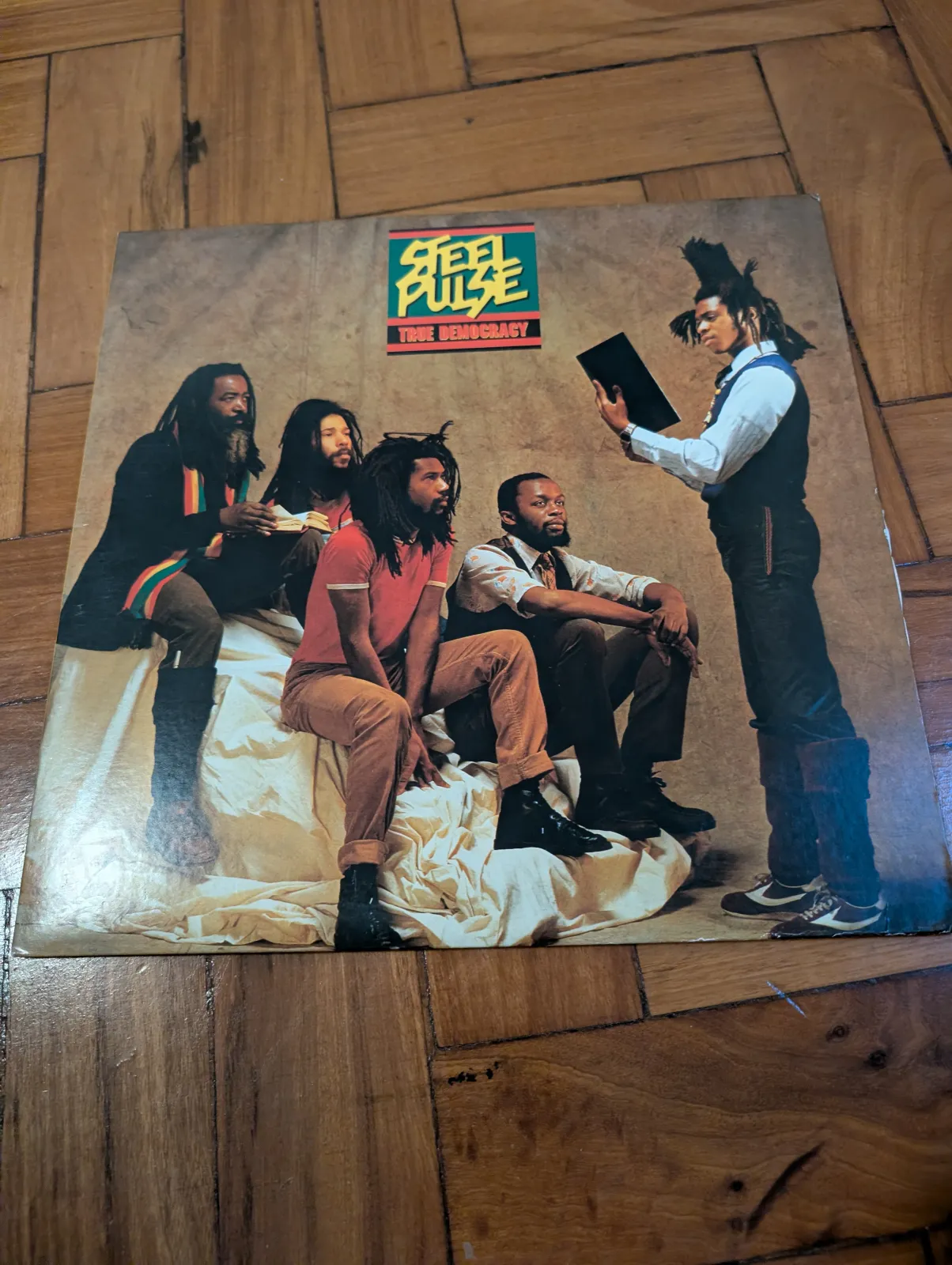 Steel Pulse — True Democracy, front