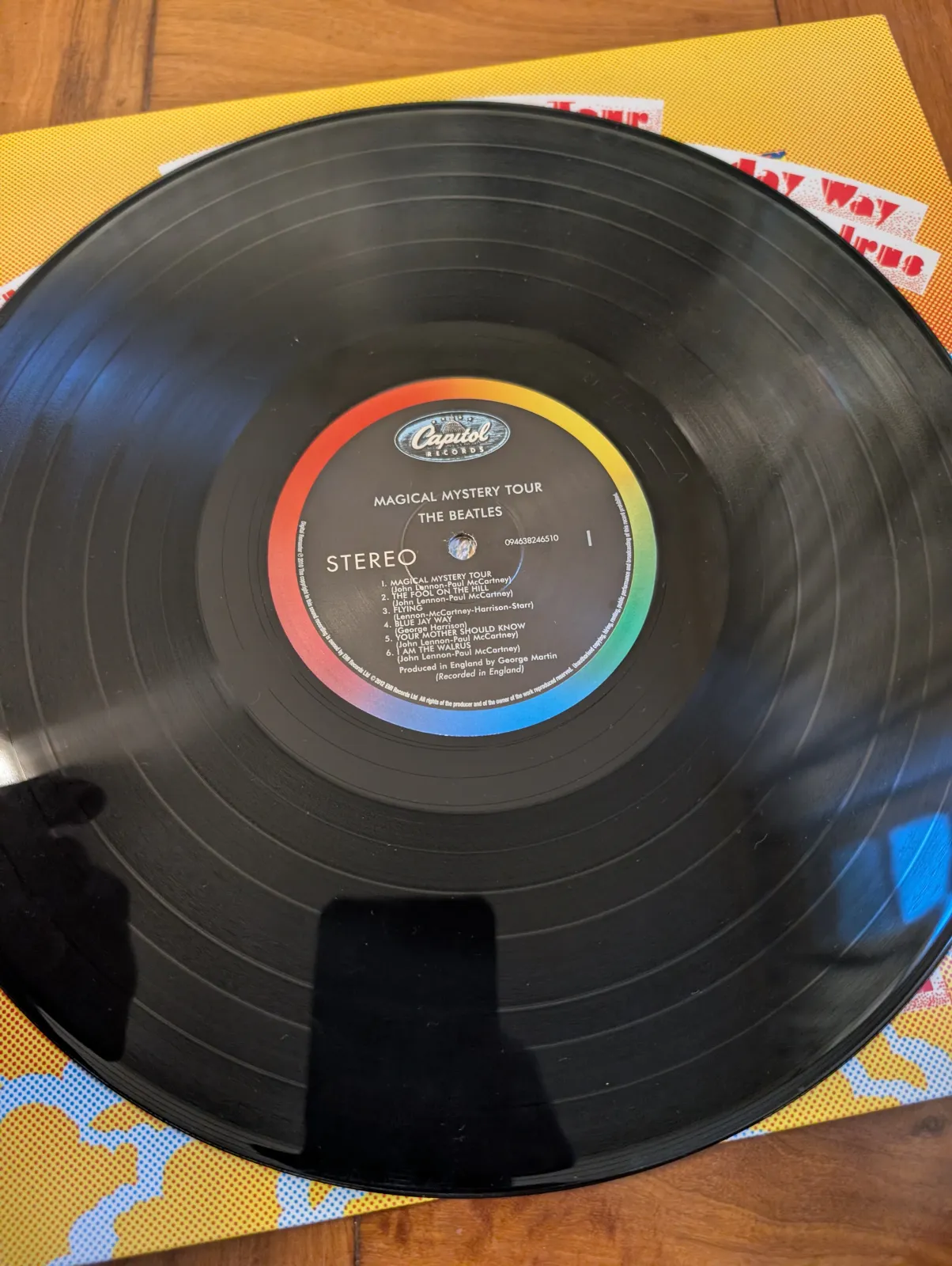 The Beatles — Magical Mystery Tour, label-a