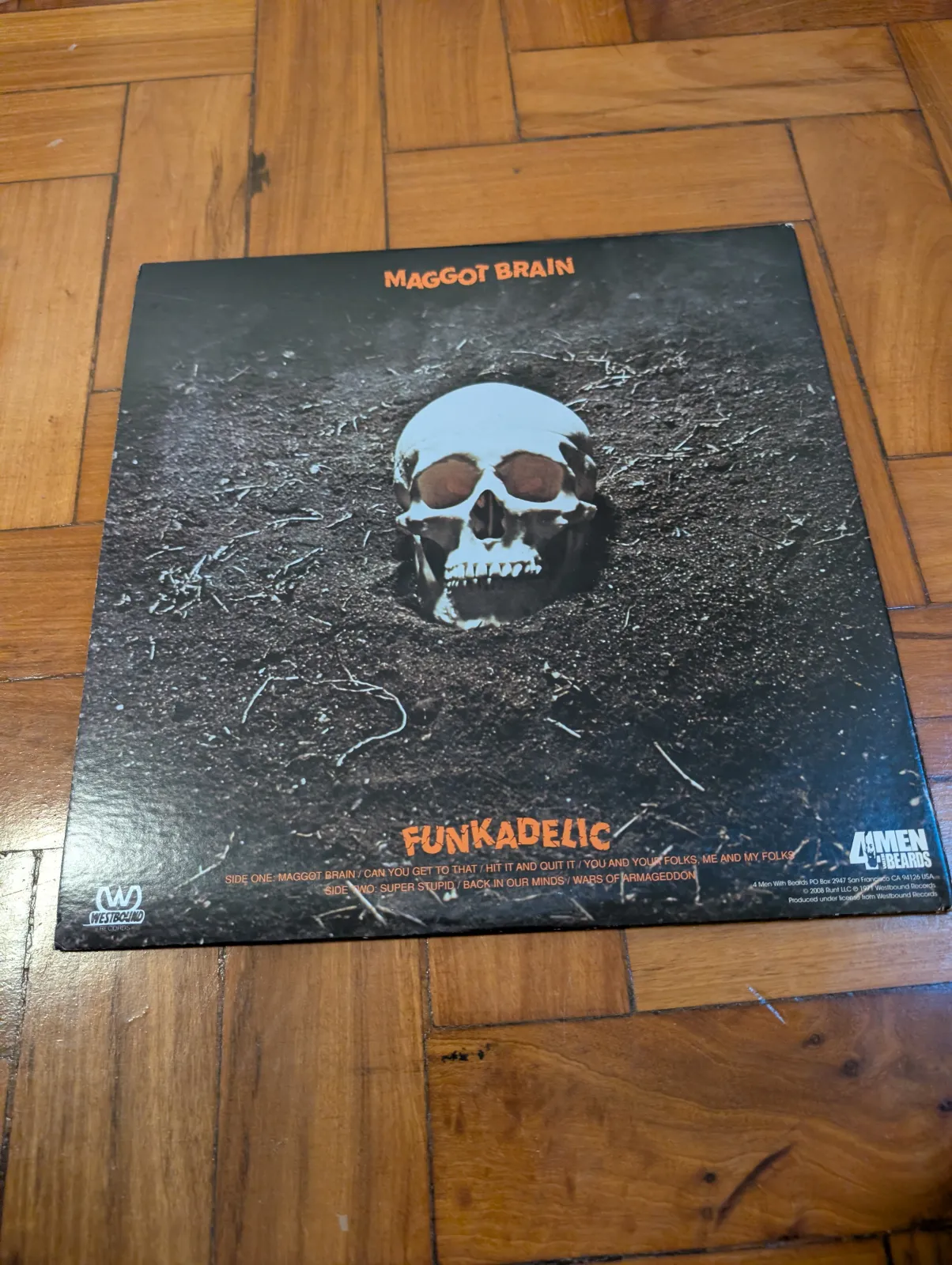 Funkadelic — Maggot Brain, back