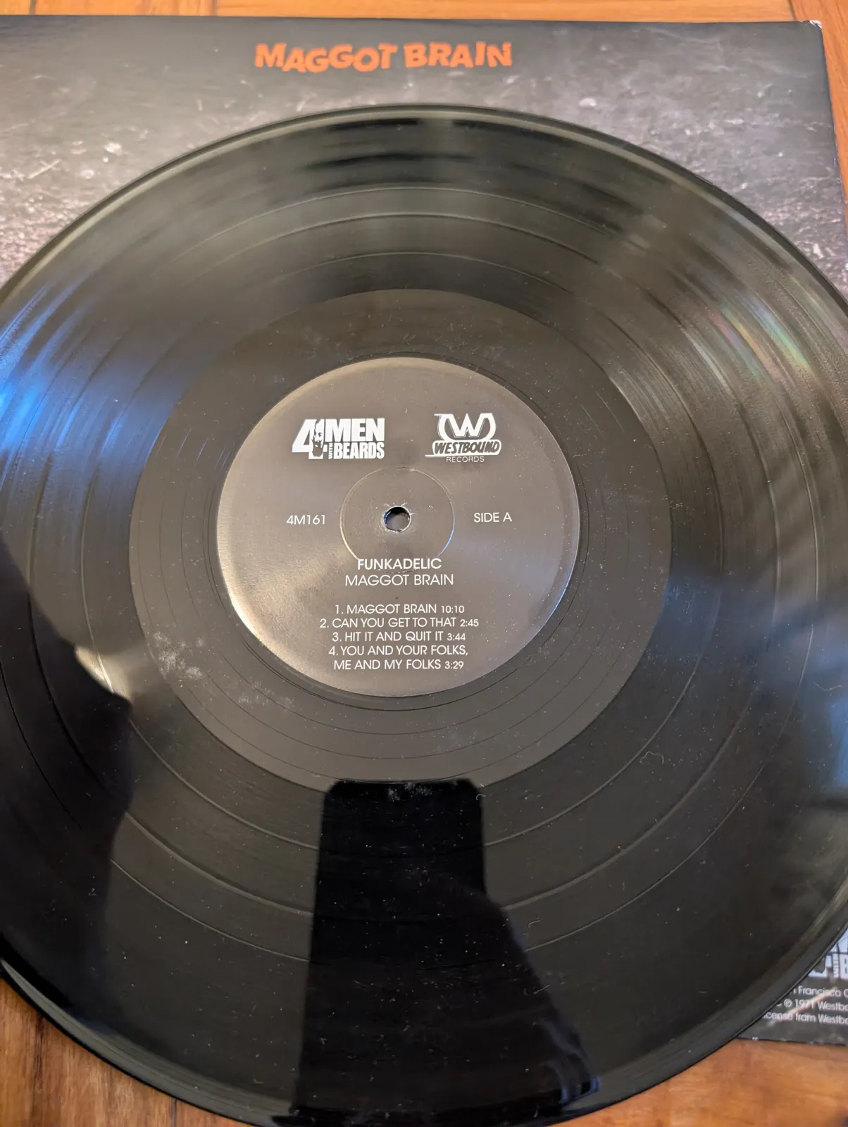 Funkadelic — Maggot Brain, label-a