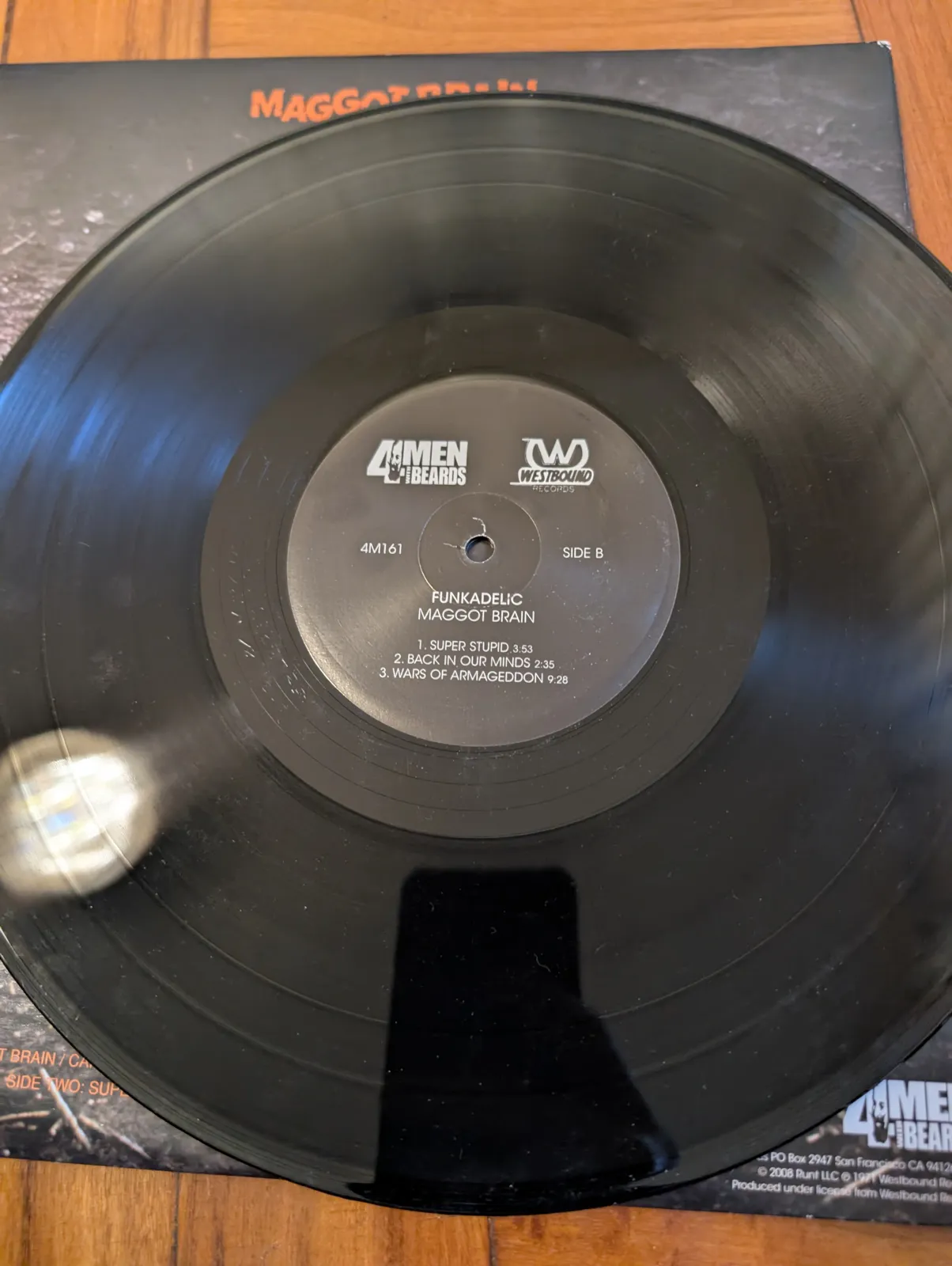Funkadelic — Maggot Brain, label-b