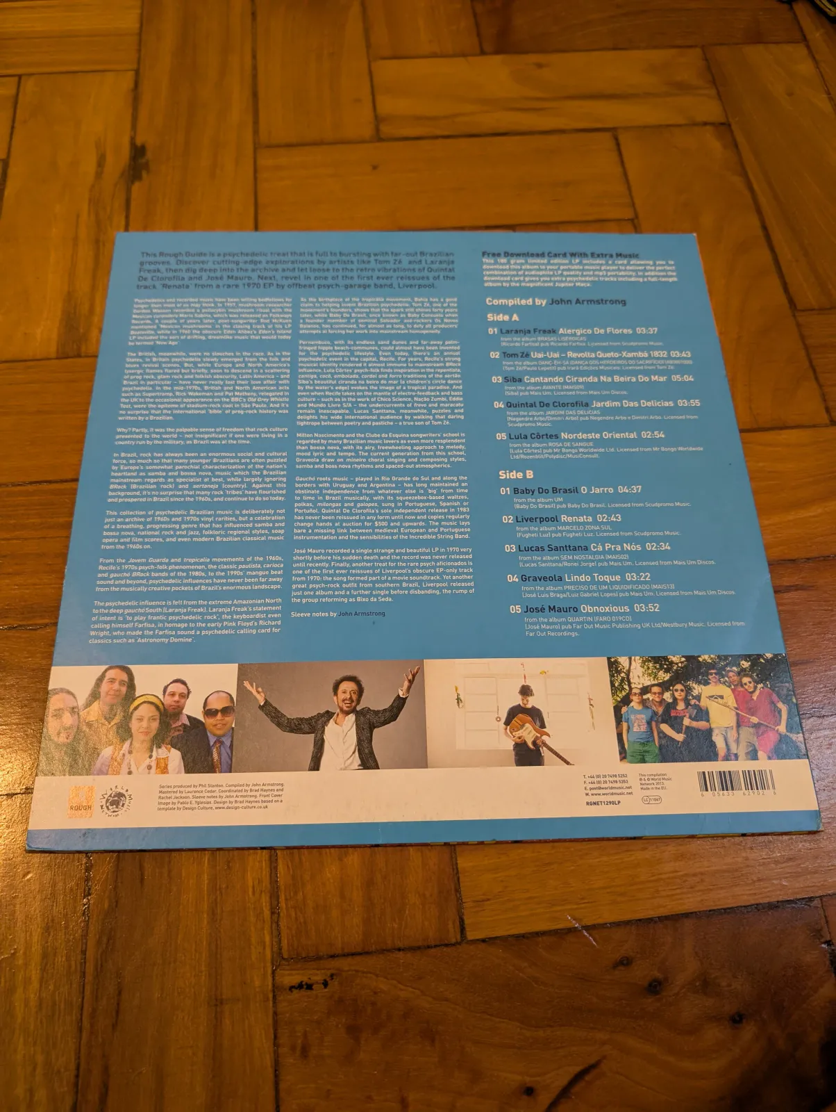 Various Artists — The Rough Guide to Psychedelic Brazil, back