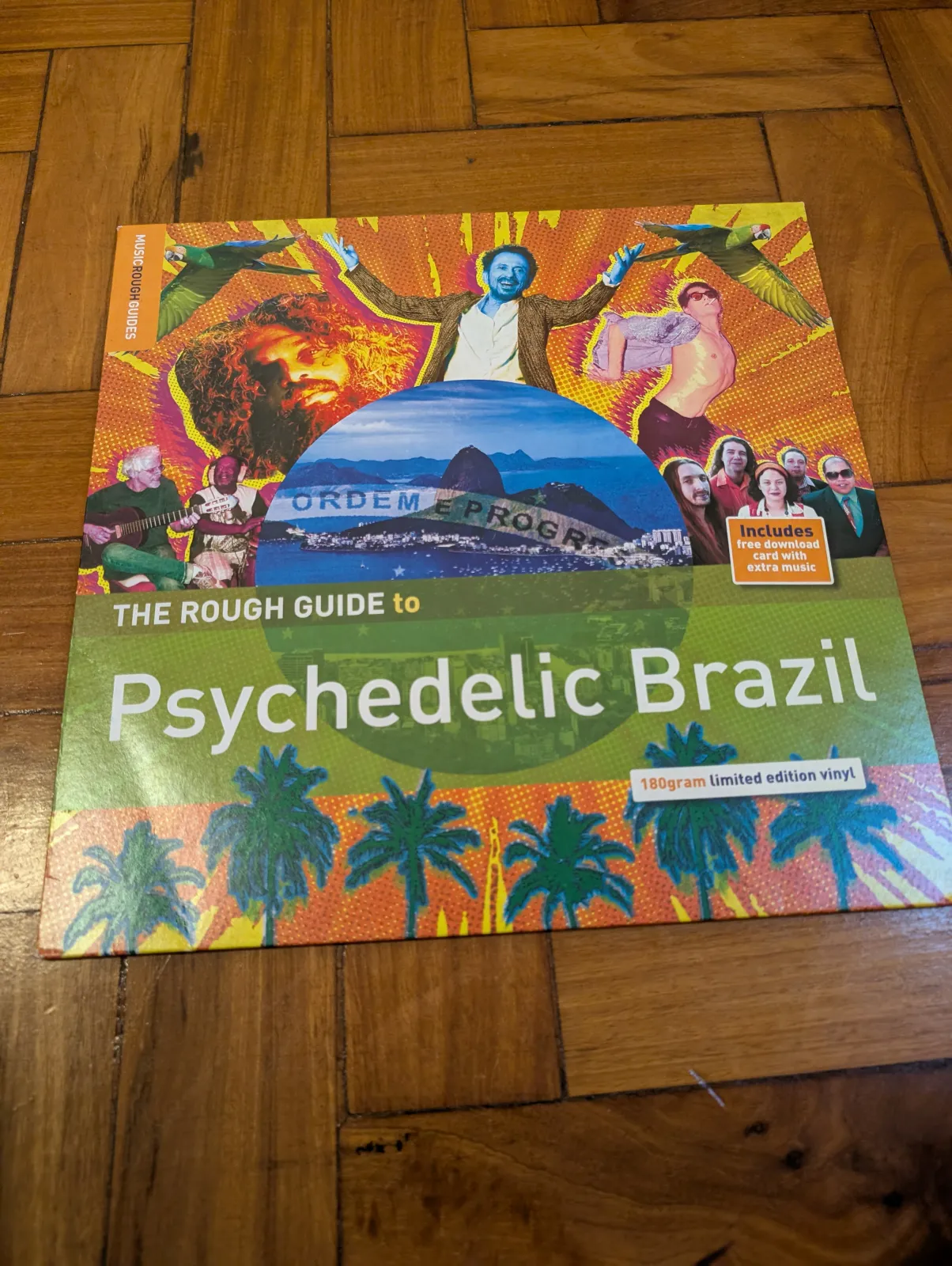 Various Artists — The Rough Guide to Psychedelic Brazil, front