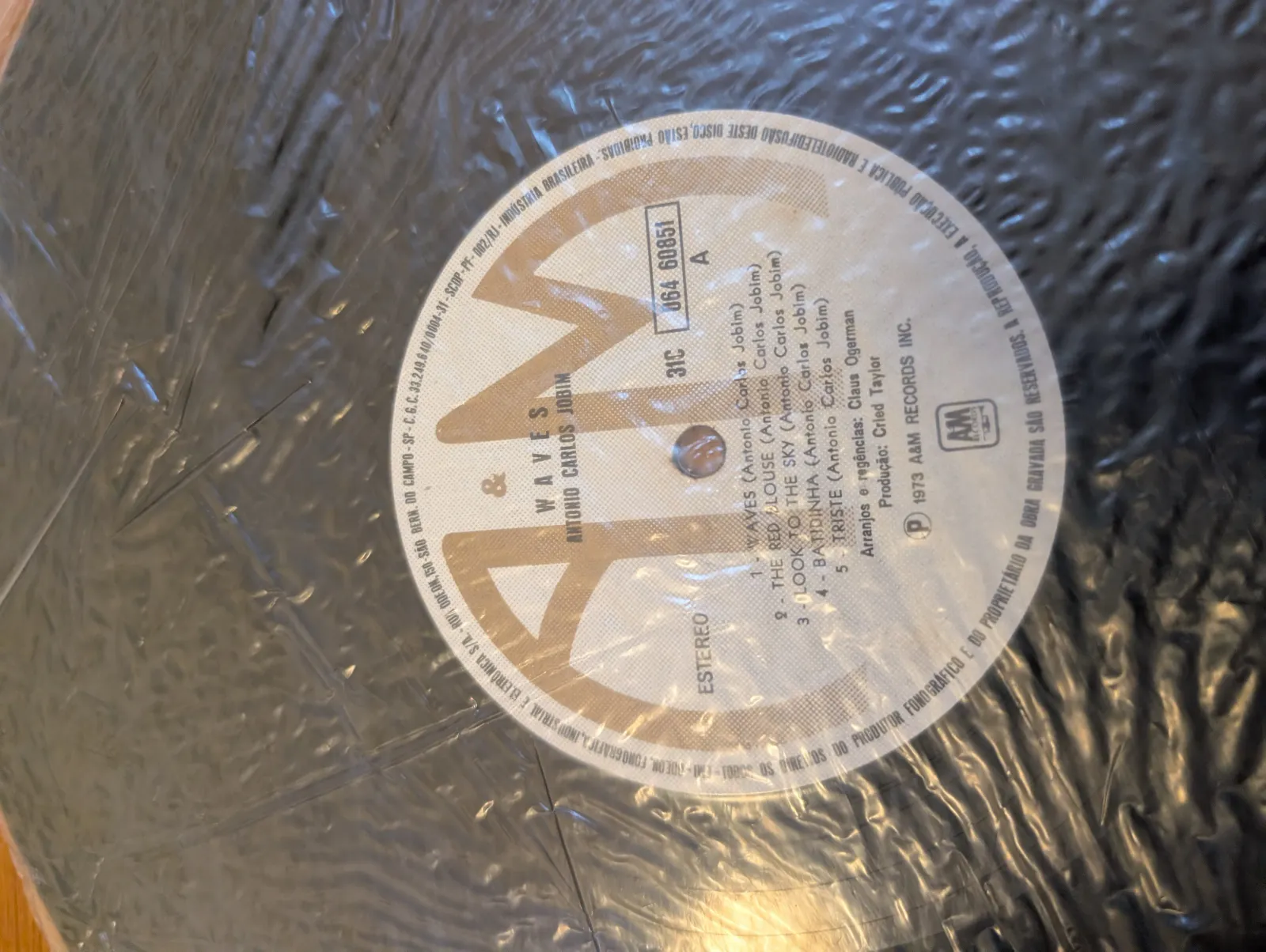 Antônio Carlos Jobim — Waves, label-a