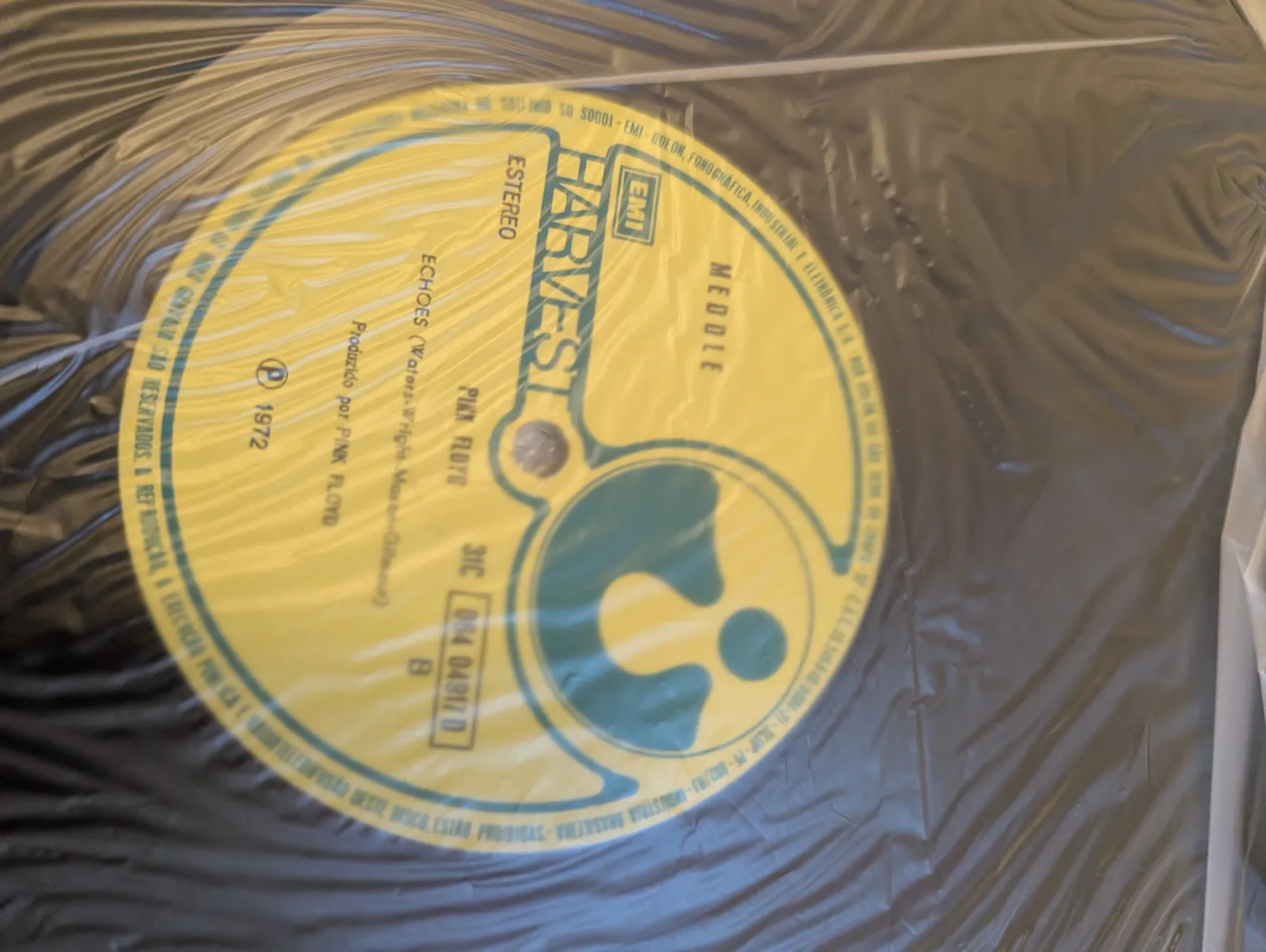 Pink Floyd — Meddle, label-b