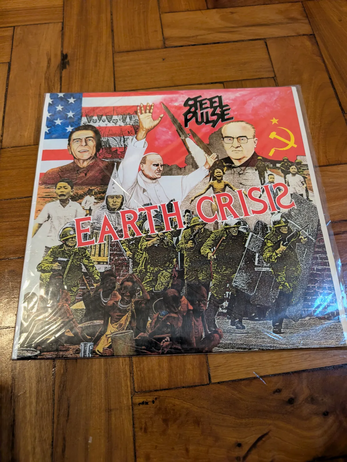 Steel Pulse — Earth Crisis, front