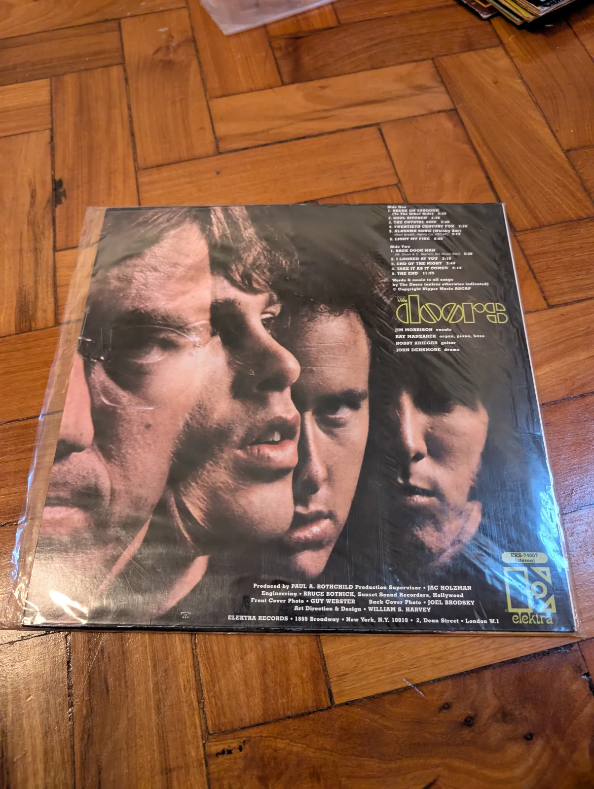 The Doors — The Doors, back
