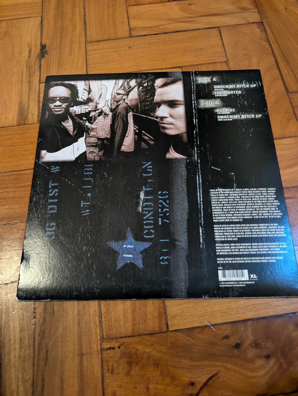 The Prodigy — The Added Fat EP, back